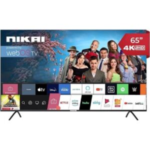 Nikai 65" 4k Uhd Frameless Smart Webos Tv