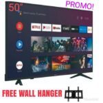 Infinity 50" Smart BLUETOOTH UHD 4K TV - 2024 - FRAMELESS SCREEN