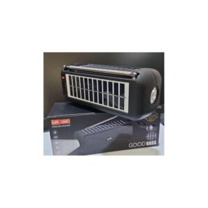 LP Super Bass Portable Solar Bluetooth Speaker With Touch, Fm