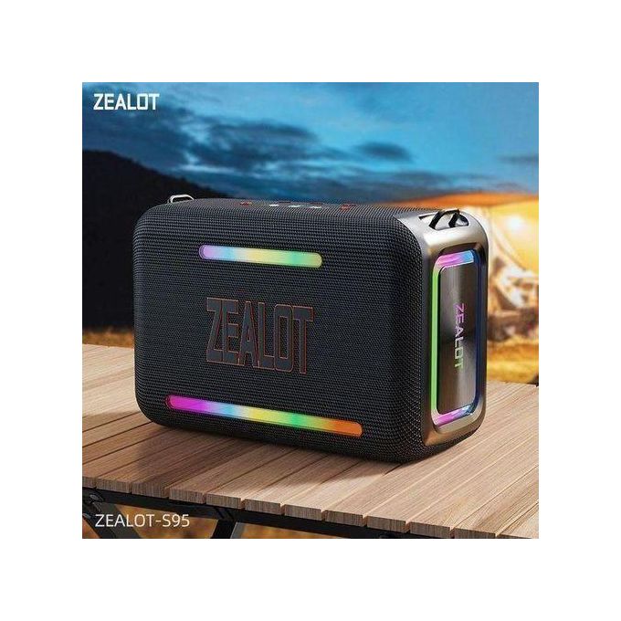 Zealot LUXURY 120W Super Bass Bluetooth Speaker With 36000mAh Battery S95
