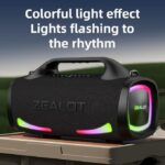 Zealot Extra Super Bass Bluetooth Speaker With 24000mAh Battery S79 - Black