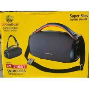 BoomBest LN-716BT powerful deep heavy super bass portable home theater solid sound system for home /outdoor/ indoor traveling camping entertainment