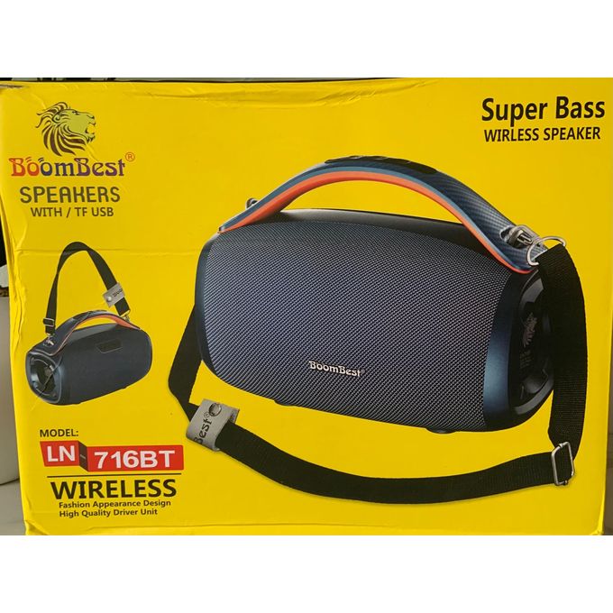 BoomBest LN-716BT powerful deep heavy super bass portable home theater solid sound system for home /outdoor/ indoor traveling camping entertainment