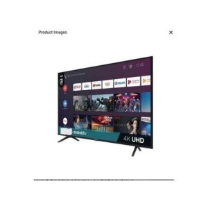 High Tech HIGH TECH 43'' FRAMELESS Smart TV+Netflix,Youtube +WALL HANG