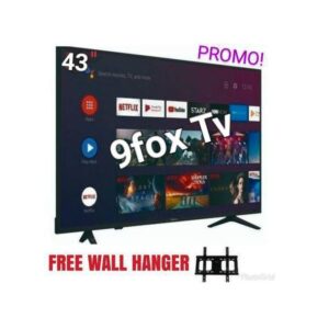 9Fox 43" INCHES SMART FULL HD TV + HANGER