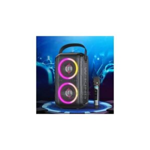 W-king T9 LCD Super Bass 80W Bluetooth Speaker With Mic
