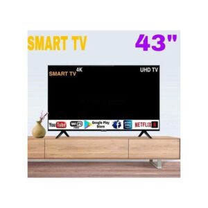 High Tech HIGH TECH 43'' FRAMELESS Smart TV+Netflix,Youtube +WALL HANG