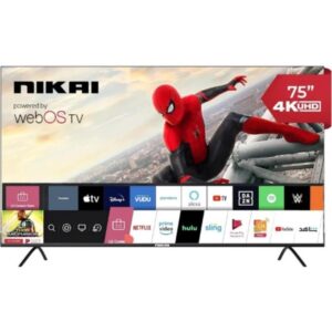 Nikai 75" 4k Uhd Frameless Smart Webos Tv