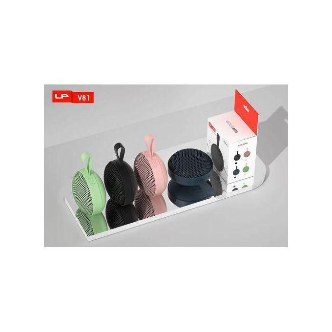 LP V81-IPX4 Mini Waterproof Super Bass Bluetooth Wireless Speaker - Image 2