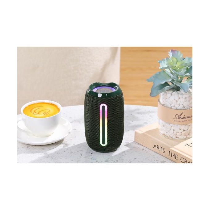 T&G TG653 Mini Portable Speaker Outdoor Wireless Subwoofer With Led Flashing Super Bass Wholesale Bluetooth Speakers BLACK - Image 2