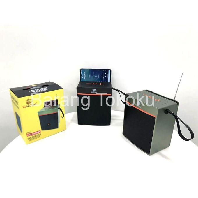 Boom Boom Boombest Speaker SUPER BASS LN-1036BT Speaker Bluetooth Wireless Speaker Holder-Black - Image 3