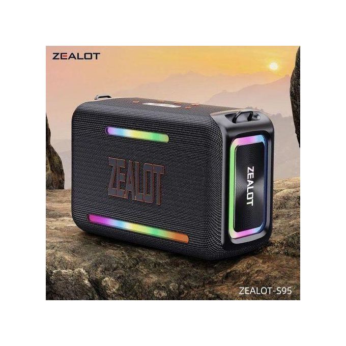Zealot LUXURY 120W Super Bass Bluetooth Speaker With 36000mAh Battery S95 - Image 3
