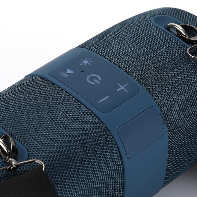 T&G TG-669 LED Super Boombox 3 Speaker 30W Bass Wireless Portable Outdoor BT Speakers Waterproof Boombox3 Speaker for Home Partybox IPX5 30W with RGB Light (BLUE) - Image 4