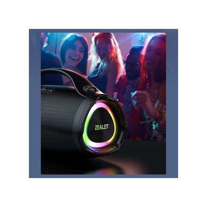 Zealot 160W Super Bass Bluetooth Speaker With 36000mAh Battery S98 - Image 3
