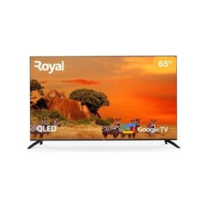 Royal 65″ Inches QLED Google Smart TV - Black + 12 MONTHS WARRANTY