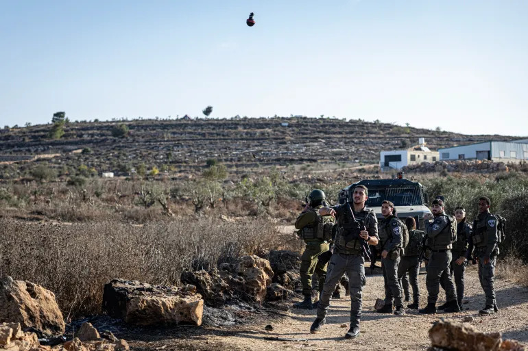 Israeli Settler Violence Targets Palestinians and European Officials in the West Bank